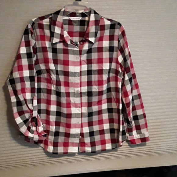 Allison Daley long sleeve/tab sleeve blouse - Picture 1 of 7